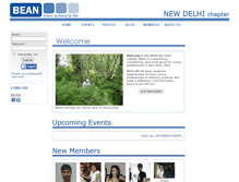 Tablet Screenshot of delhi.beanonline.org